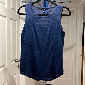 90 Degree By Reflex Blue Work Out Top Size S